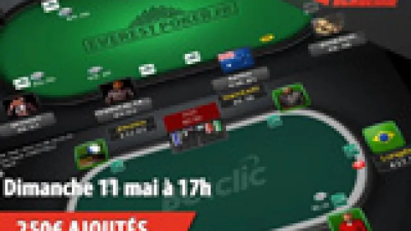 PokerAc - Spring Series Sat avec 250€ ajoutés