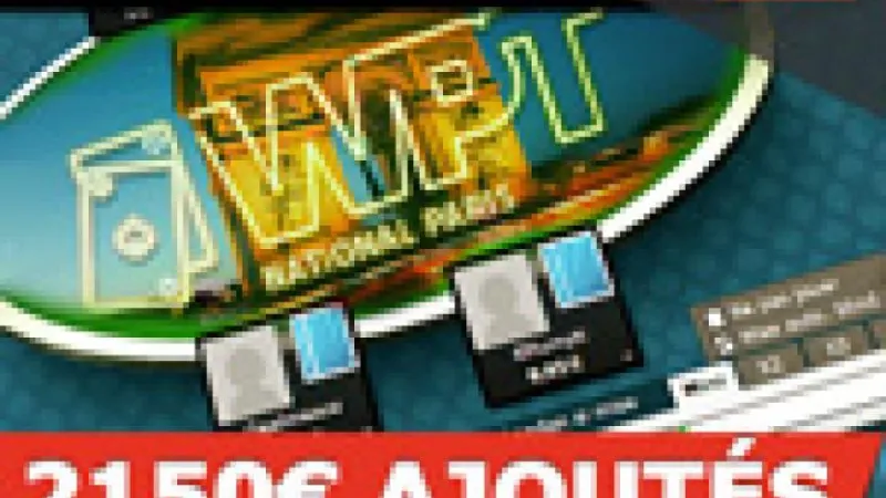 Satellite pour le WPT Paris - 2050€ ajoutés sur PMU !