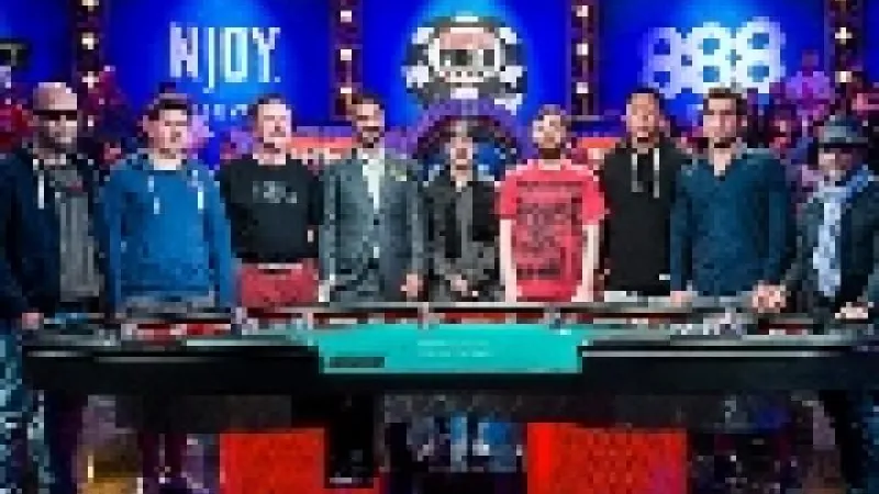 Main Event WSOP 2015: Les November Nine de la table finale