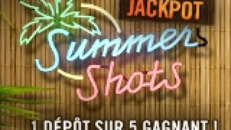Summer Shot : Winamax relance sa prime au dépôt aléatoire