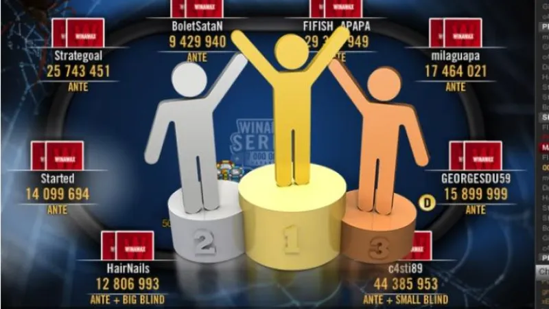 Challenge Wina Séries : Qui sera le champion des MTT (1000 PPA à gagner) ?