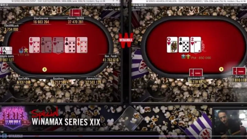 Winamax Séries XIX : Revivez la table finale du Million Event et du High Roller Million 