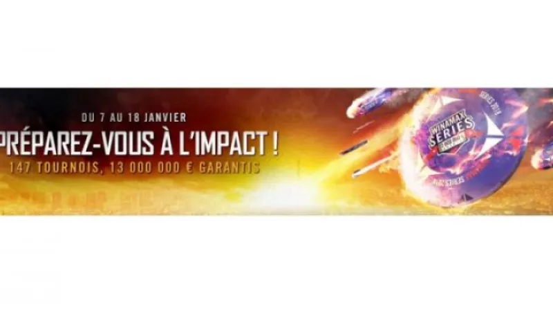 Winamax Séries XX : 147 tournois et 13.000.000 € garantis en janvier !