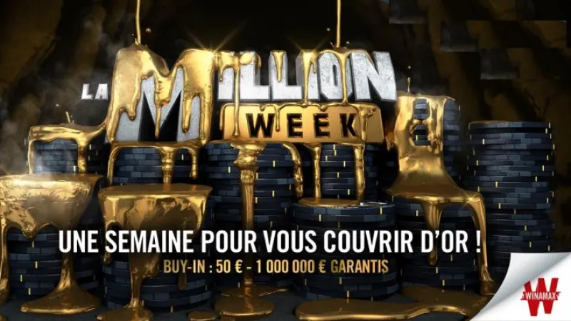 La Million Week revient sur Winamax à partir du 04 février