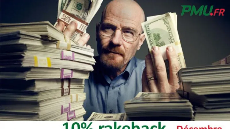 Promo extracash Poker Académie : 10% de rakeback supplémentaire en décembre sur PMU 