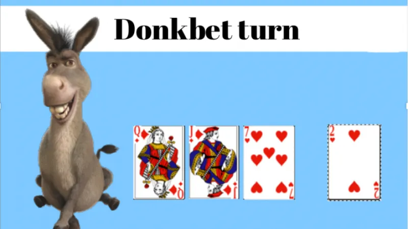 Le donkbet à la turn