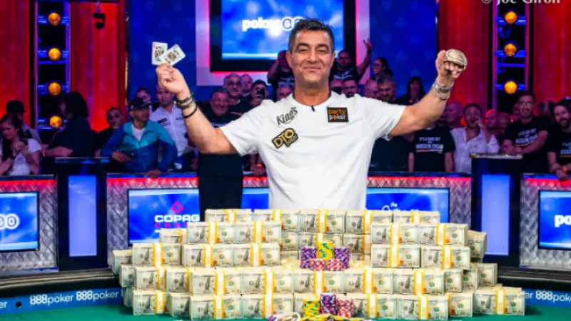 Hossein Ensan sacré sur le Main Event des WSOP 2019