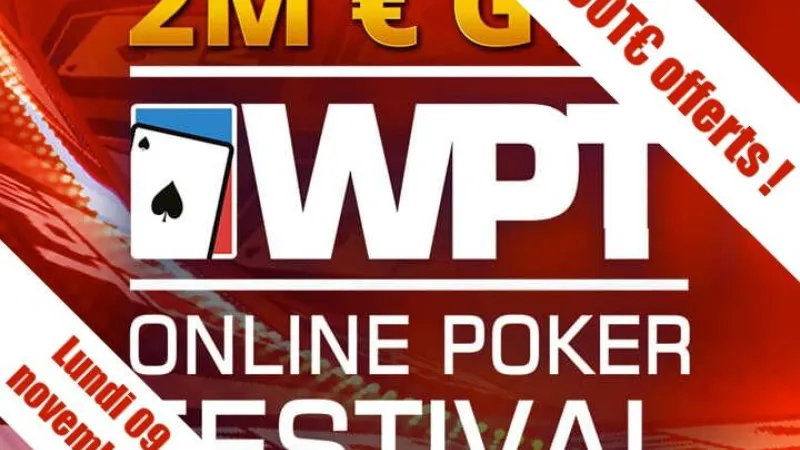 Special World Poker Tour 1€ - 250€ de tickets ajoutés