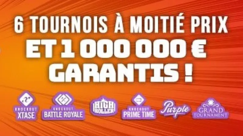Sunday Funday - 1 000 000€ garantis avec Winamax !