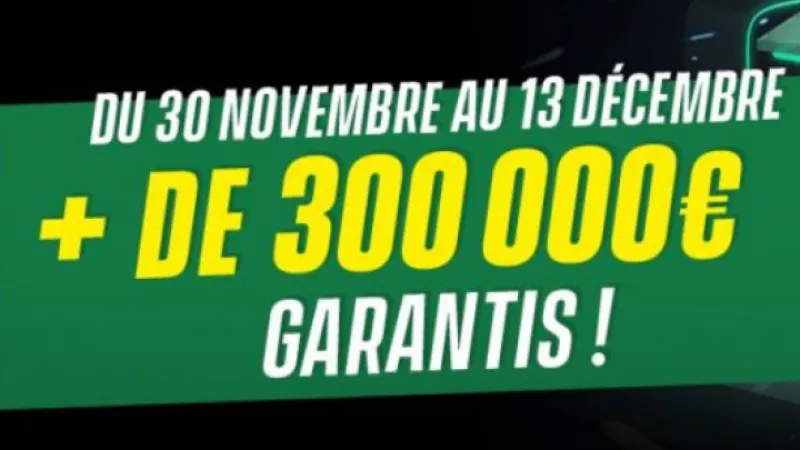 Unibet Online Serie : +300 000€ de dotations garanties !