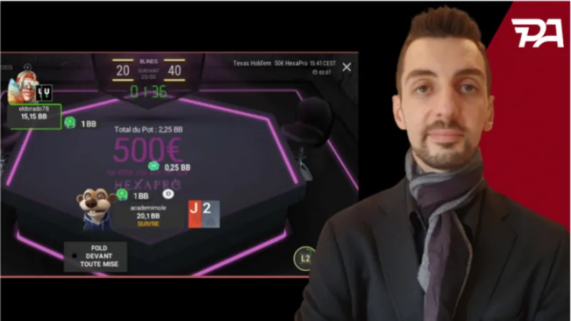 Blagops joue en live les hexapros (Unibet) à 100€