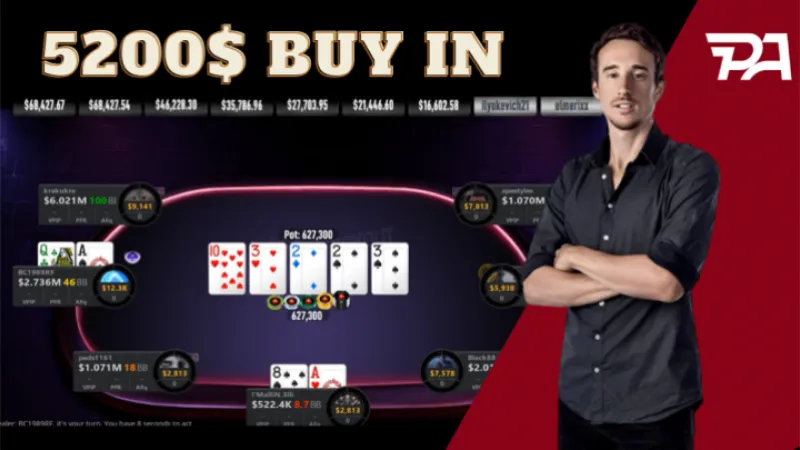 Gestion d'une table finale high Stakes (5200$ KO) (5)