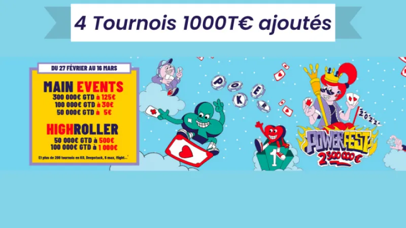PA vous offre 1000€ de ticket pour le Powerfest