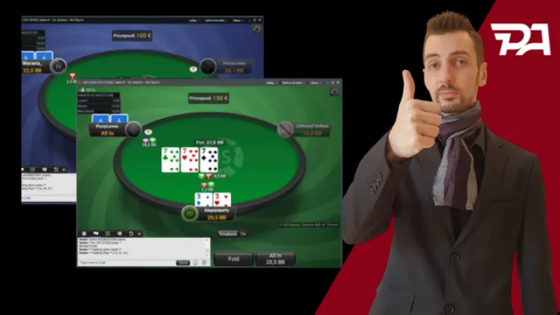 Gameplay en 50€ sur les SNG Jackpot