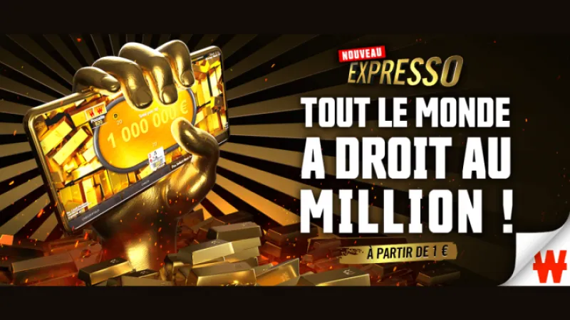 Le million avec 1€ sur Winamax !
