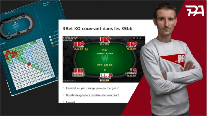 Les 3bet dans les tournois KO (Cover OP) ?