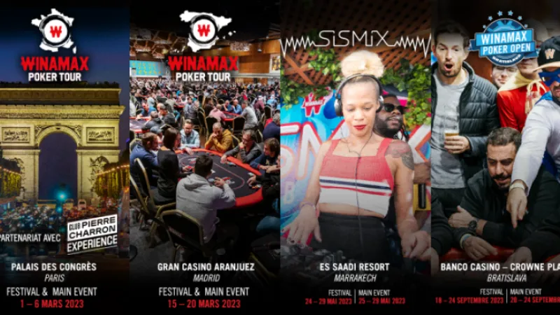 Le calendrier live des WPT est sorti !