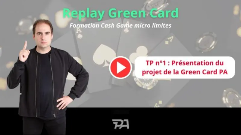Replay Green Card : TP n°1 - Présentation du projet de la Green Card PA