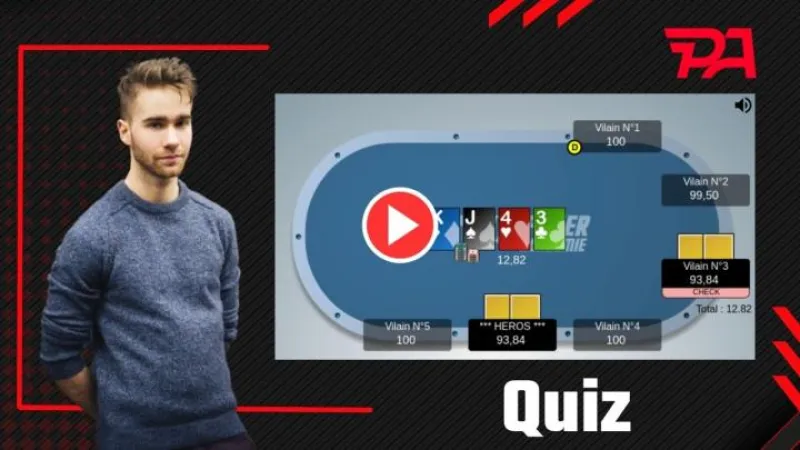 Quiz cash game [difficile] : Faut-il overbet ce turn ? (2) Vidéo explicative