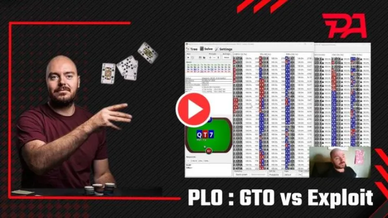 Faut-il jouer GTO ou Exploit en PLO ? (2)
