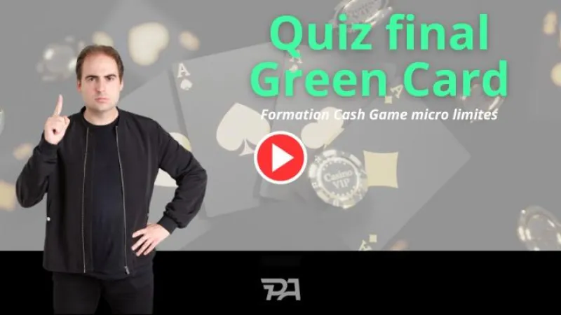 Quiz final Green Card : 20 questions pour valider la formation de Freudinou ! Vidéo explicative !
