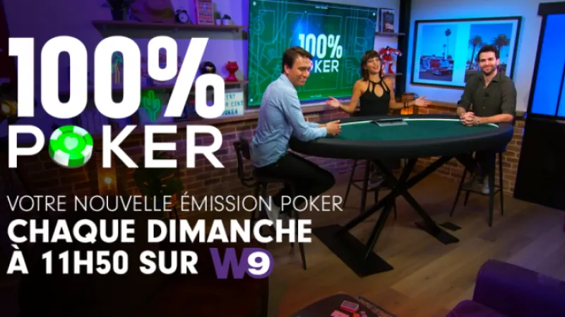 100% Poker : une nouvelle émission TV sur le poker !