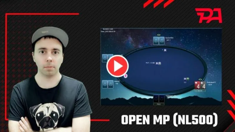 Zugzwang analyse des mains open en MP en NL500 ! (3)