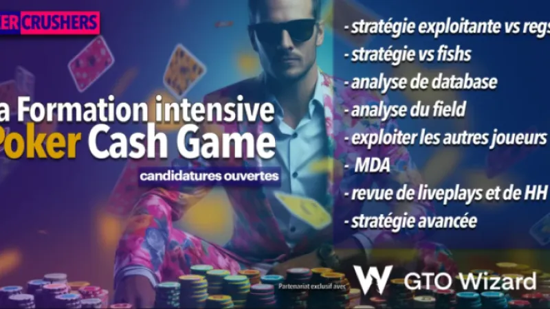 Poker Cash Game : Poker Crushers lance sa 2ème saison