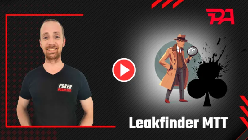 Leakfinder d'un MTT, stratégie et adaptation (1)