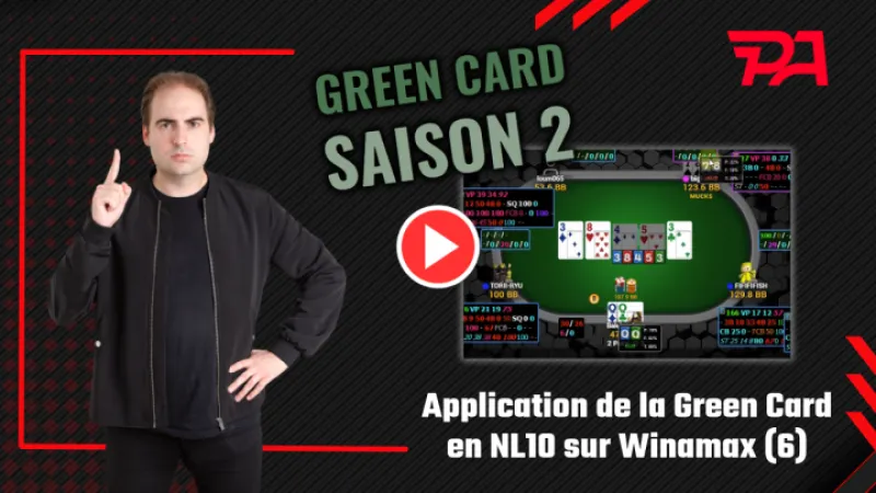 L'agression en pot 3bet BB vs SB