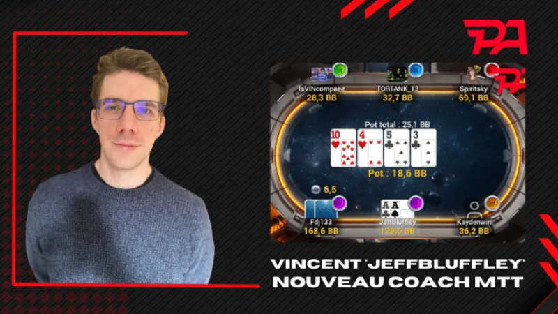 Présentation de Vincent & Analyse d'une victoire sur un Space KO 50€ - Partie 1
