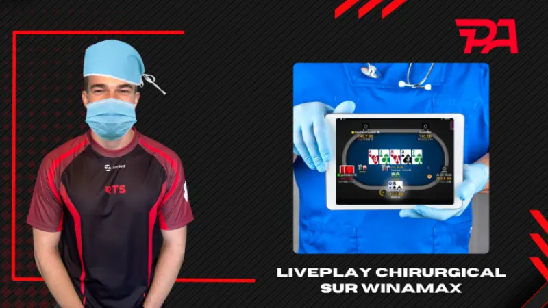 Liveplay Chirurgical - Partie 2 | NL400 sur Winamax