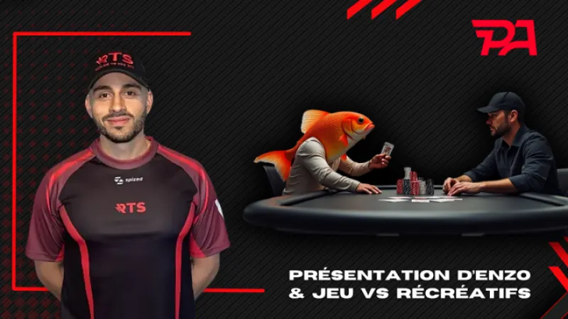 Présentation d'Enzo et appréhension du jeu vs Récréatifs
