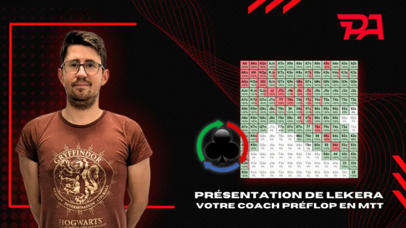 Présentation de Lekera : coach préflop MTT et HRC