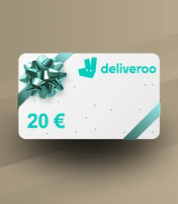 Carte-cadeau Delivroo 20 €