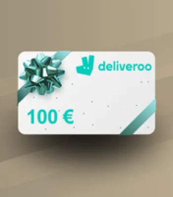 Carte-cadeau Delivroo 100 €