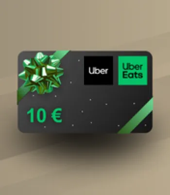 Carte-cadeau Uber 10 €