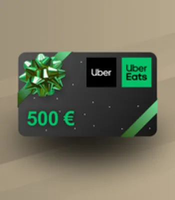 Carte-cadeau Uber 500 €