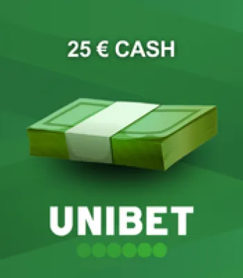 Unibet 25 € CASH