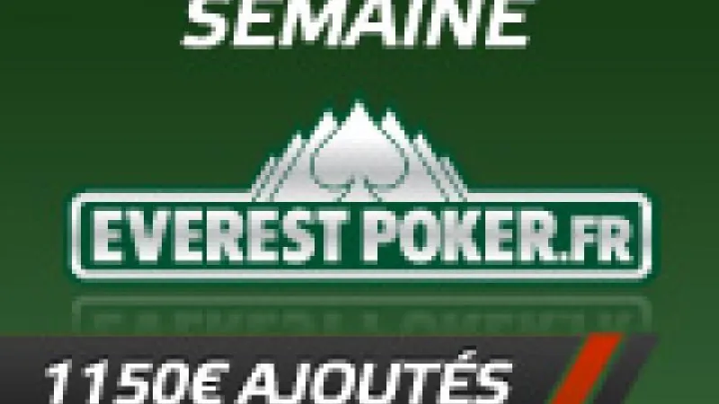 Semaine Everest avec 1150€ ajoutés