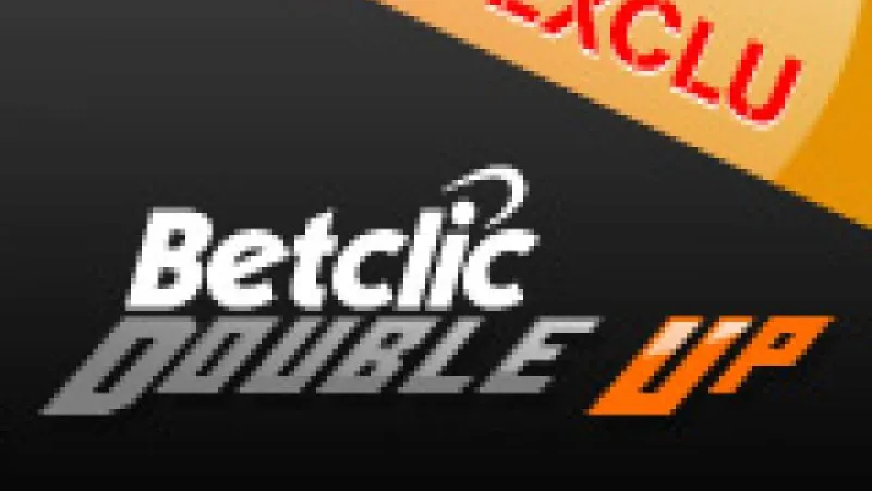 Double UP sur Betclic Poker