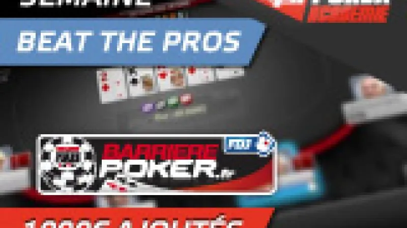 Poker Academie Freeroll sur Barrière Poker