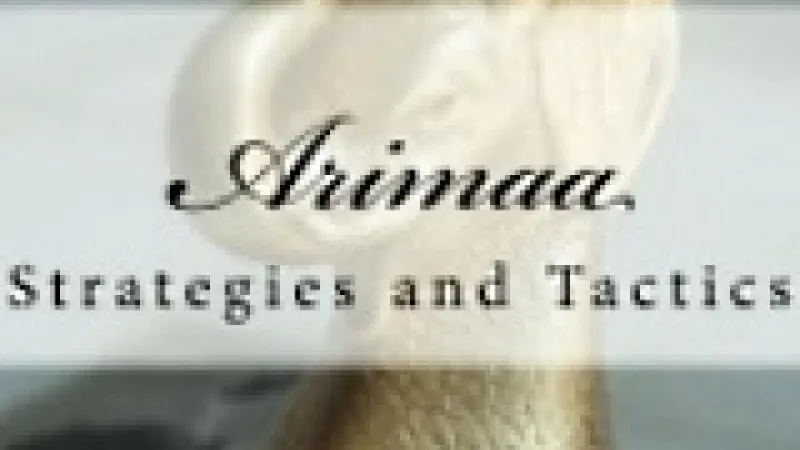 Publication du livre "Arimaa Strategies and Tactics" de Jeaan