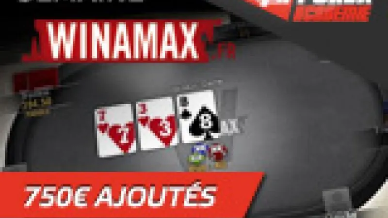 PA Deep sur Winamax - 235 € ajoutés