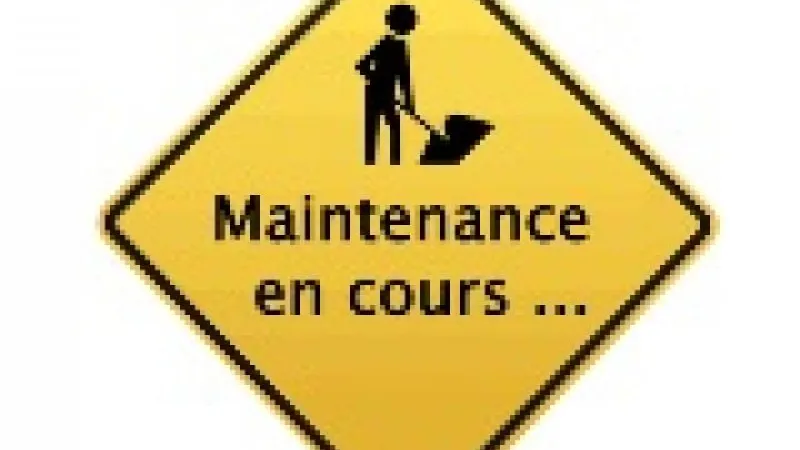 Maintenance en cours...