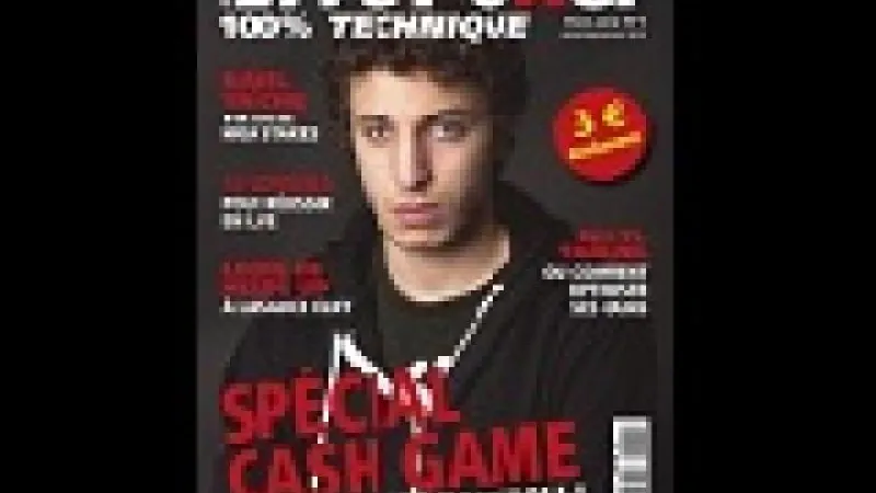 Basil « Basou » Yaiche en couverture d’un nouveau numéro spécial Cash Game sur LivePoker