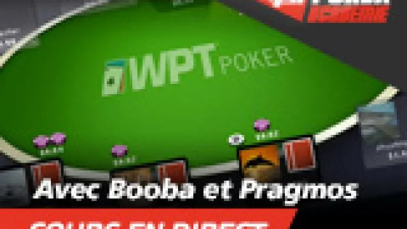 Cours en direct avec Booba sur WPT Poker