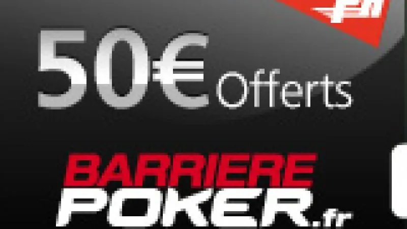 40 € offerts sur Barrière