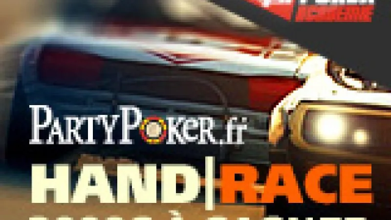 Classement Hand Race PA - Low Stakes - 800 € ajoutés sur Party Poker