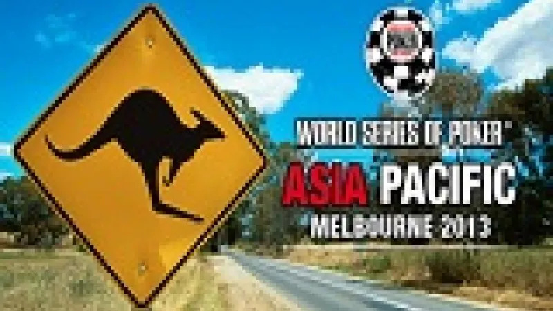 Les premiers World Series of Poker en Asie - wsop apac 2013
